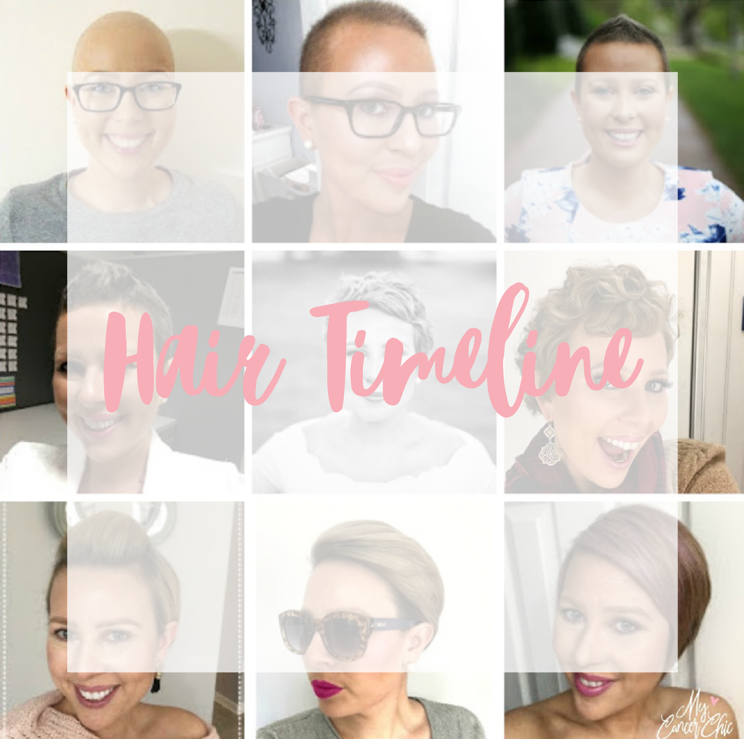 My Cancer Chic Post Chemo Hair Growth Timeline 