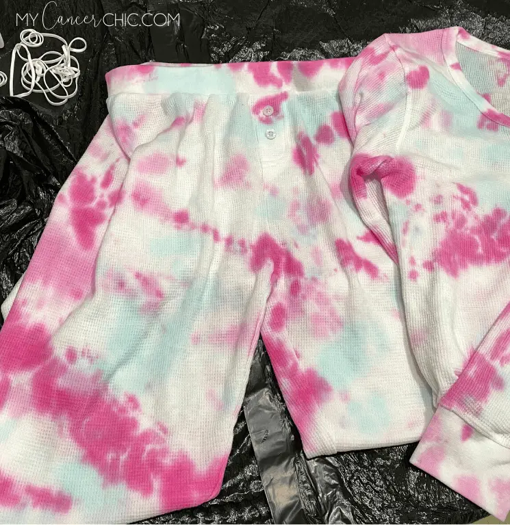 How to Tie Dye Lounge Set 20