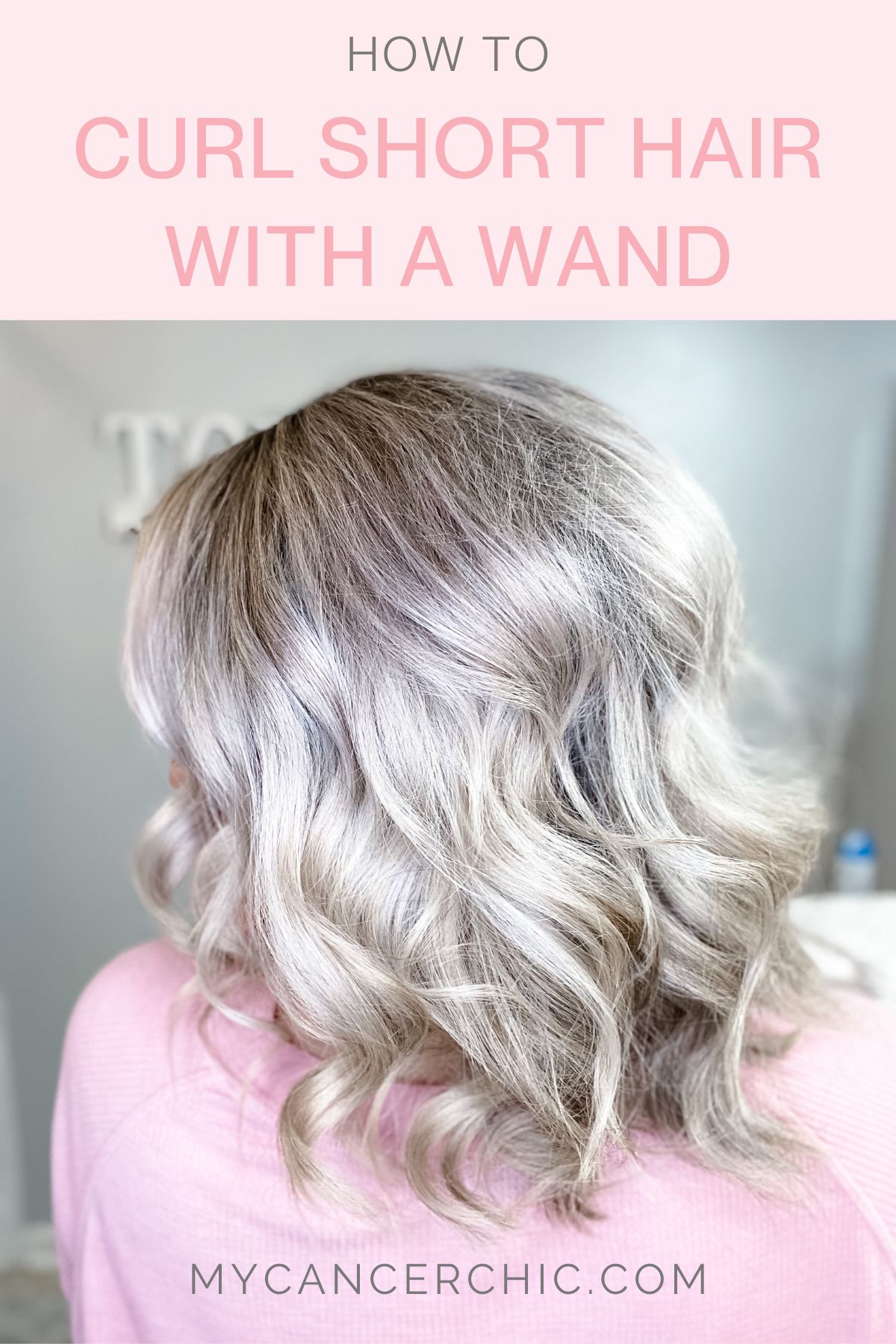 How To Curl Short Hair With A Wand 2024 Tutorial 