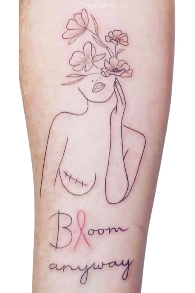 14 Breast Cancer Ribbon Tattoo Ideas Youll Have To See To Believe   Outsons